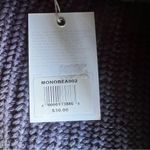 Love Your Melon  Monochrome Cable Knit Navy Beanie Photo 5