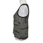 Ace & Jig  Tank Top Striped Black Ivory Sleeveless Scoop Neck Women’s Size Small Photo 4