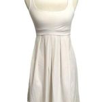 Susana Monaco White Fit & Flare Tank Dress Size Medium Balletcore Photo 0