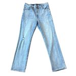 EXPRESS  90’s slim super high rise light wash jeans size 14 Photo 2