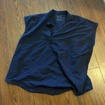 FIGS Womens navy blue  scrub Set Rafaela Scrub Top and jogger bottoms Photo 0