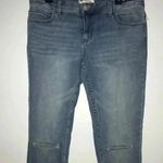 Free People women’s choped knees jeans pants size 30 Photo 9