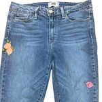 Paige Denim Hoxton Ankle Peg Rosemont Patch Jeans Size 30 Photo 1