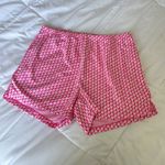 NiVO Golf Tennis Hike Walk Shorts Womens Medium M Pink White Geometric Gym Yoga Photo 0