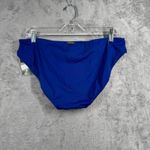 Ralph Lauren Lauren  NWT Blue High-Cut Bikini Swim Bottoms Size 16 Resort Cruise Photo 2