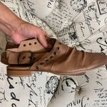 Sundance Made In Italy Leather Mules Clogs Slip On Slingback Shoes Size 40 Brown Photo 6