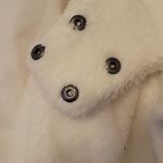 Aeropostale NWT  White Size Large Faux Fur Hooded Jacket Photo 7