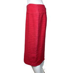 Anthropologie Moulinette Soeurs Skirt Womens 6 Red Pencil Straight Office Career Photo 2