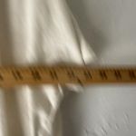 Ruff Hewn ‎ Shirt Womens Large White Short Sleeve Button V Neck Pocket Casual Top Photo 4