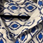 Untuckit Stretch Cotton Renata Shirt Blue & White Mini Dress | M Size 10 Photo 3