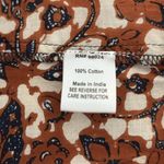 Love the Label Maxi Dress Ruffle Shoulder Square Neck Small Brown Photo 9