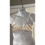 Aerie  Women’s Cream Floral Lace Padded Wired Balconette Bra Size 38DD Photo 6