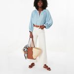 Pomander Place Carolina Blue Jett Buttondown Long Sleeve Shirt Size Medium Photo 1