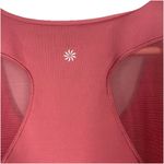 Athleta Pacer Mesh Top Size XL Pink Athleisure Yoga Workout Long sleeve Preppy Photo 5