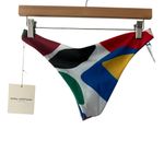 Mara Hoffman Kay Cheeky Colorblock Multicolor Bikini Bottoms Small Photo 4