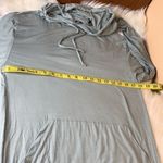 Sol & Mane Tadasana Hoodie Long Sleeve Hooded Pullover Top Size Small Green Photo 6