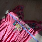 Johnny Was Pink Embroidered Dress Size Small Photo 6