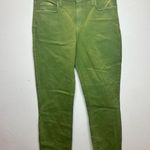 L'Agence Women's Size 27 Cactus Green Sada High Rise Crop Slim Jeans NWOT Photo 2