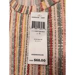 BCBGeneration  Women's Striped Multicolor Short Shift‎ Dress Small Pink Green Photo 4