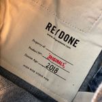 RE/DONE  Womens Jeans High Rise Stove Pipe Medium56 Wash Button Fly 26 Photo 4