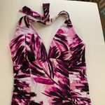 Calvin Klein Women's Side-Pleated Halter One-Piece Photo 9