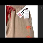 Celebrity Pink  Boyfriend Jogger Super Soft Palm Tree Sweat Pants Size S Photo 2