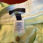 Lands’ End Women’s 12P Green Floral Cotton Skort Golf Tennis Walking Twill skirt Photo 9