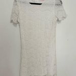 Pink Lily  Boutique White Lace Short mini Dress size large Photo 0