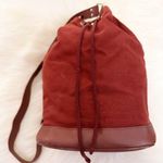 A.P.C. Canvas Bucket Bag Red Photo 0