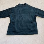 Nike Luxe Robe Womens 2X Reversible Black Plaid Bath Yoga Kimono NWOT Photo 1