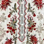 Johnny Was NWOT  Embroidered Floral Bohemia Long SHIRT Tunic Blouse Sz S Photo 6