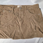 Universal Threads Universal Thread‎ Tan Corduroy Skirt Size 12 Photo 0