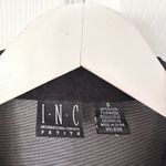 INC Petites Vintage Black Mesh Lace Sequin Trim Collared Buttondown Blouse Small Size undefined Photo 1