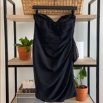 NWT Minuet Cocktail Strapeless Black Dress, Small Photo 3