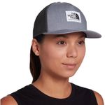 The North Face Keep It Patched Trucker Hat Charcoal Gray Hat Photo 0