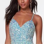 Alyce Paris Sequin Mini Opal Dress size 16 Photo 6