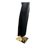 ZARA  Black Satin Slip Midi Dress | NWT‎ | Size Large Photo 5