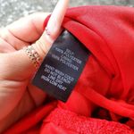 Lulus  Manning Red Lace Tiered Midi Dress Photo 11