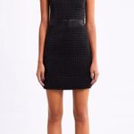 ZARA Textured Faux Leather Mini Dress Photo 0