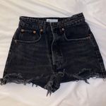 ZARA Hi-Rise Denim Shorts Photo 0