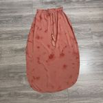 BB Dakota  Tie Dye Pink Boho Flowy High Waist Slit Midi Skirt S Elastic Waist Photo 10