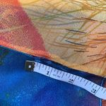 Patty J. Leisure Kaftan Dress Sheer Tonal Stripe Aquatic Life Vneck Swim Coverup Tan Size undefined Photo 8