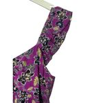 Loft Ann Taylor Hibiscus Ruffle Midi Halter Dress Women's Size 4 Photo 4