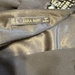 ZARA Short Romper with Embellished Shoulders and Open Back, Size L Photo 7