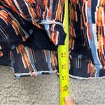 Old Navy  Chiffon Short Sleeve V Neck‎ Empire Waist Aztec Midi Dress Boho Women L Photo 10