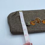 Chico's Chico’s tweed embellished gold black clutch Photo 7