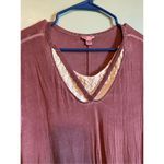 Cato  Pink Cold Shoulder Long Sleeve Pocket Maxi Dress Size 18/20 W Photo 2