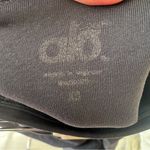 Alo Yoga ALO Black Cropped Button Leggings Photo 5