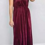 Baltic Born  Athena Pleated Maxi Dress In Mulberry Photo 0