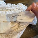 LU MONTE IRO Lace Romper Jumpsuit Wedding Bridal Party Brazilian 44 see pic White Size L Photo 8
